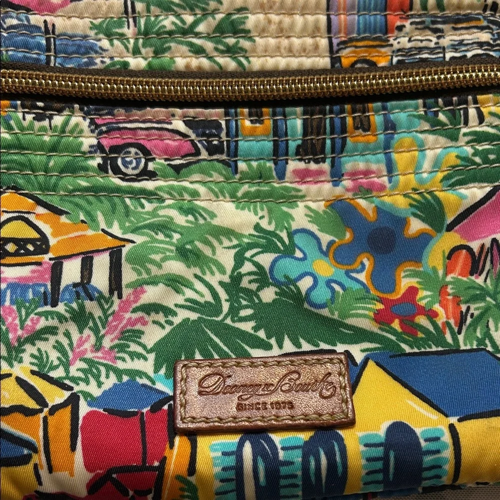 Dooney & Bourke tropical   Sandbar Triple Zip Quilted Crossbody